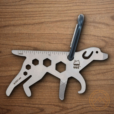 UST Tool-A-Long Dog-Shaped Multi-Tool File Hex/Bit & Screw Driver Bottle Opener