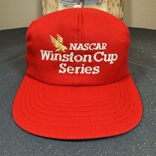 Nascar Winston Cup Series Red Racing 90's Snapback Cap Made in USA
