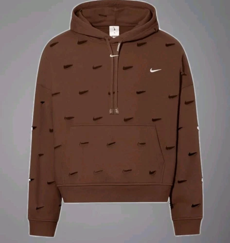 Felpa con cappuccio Nike x Jacquemus Cacao Wow Le Swoosh • NUOVA '24• FJ3481 259 • XL