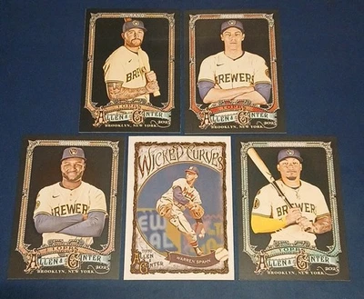 Milwaukee Brewers Topps Allen & Ginter X 2025 Team Set - Image 1 of 3