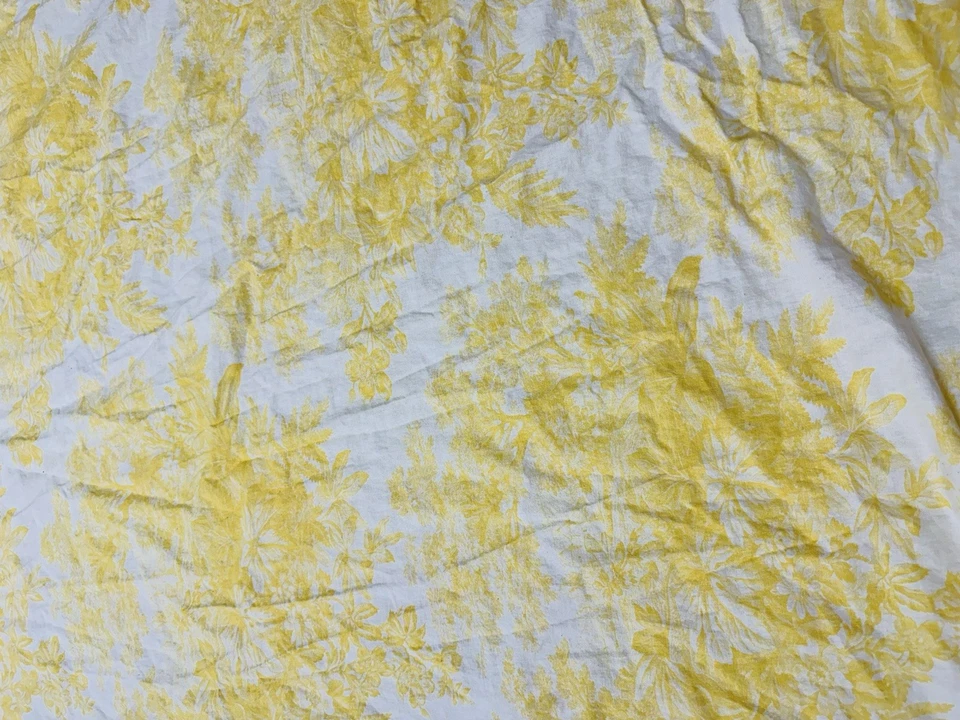 Funda nórdica Pottery Barn completa/reina, patrones florales azul crema Foto 2 de 2