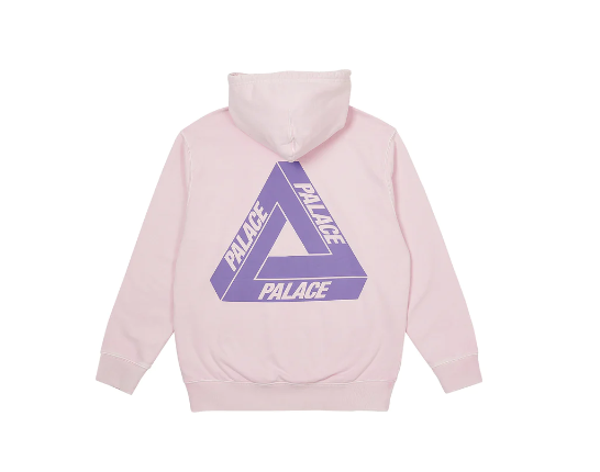 Palace Reacto Tri Ferg Hood Pink Men's XL Hoodie Heat