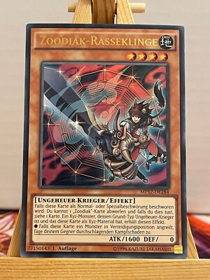 Zoodiak-Rasseklinge MP17-DE184 Ultra Rare Deutsch NM YUGIOH