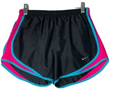 Nike Dri-Fit Womens M Black Lined Athletic Shorts