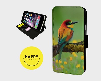 INGFISHER BIRD NATUR - Kunstleder Flip Handyhülle - iPhone/Samsung
