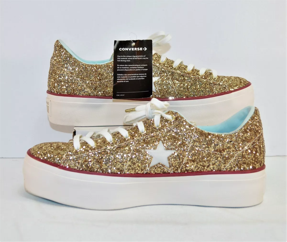 grosor novela amenaza Converse X Chiara Ferragni One Star Platform OX Shoes SZ 10 NEW 562026C  RARE | eBay