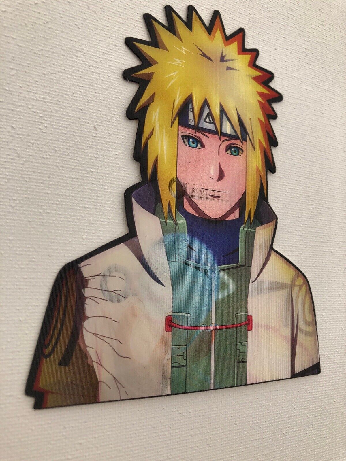 Naruto minato namikaze movimento adesivo anime decalques