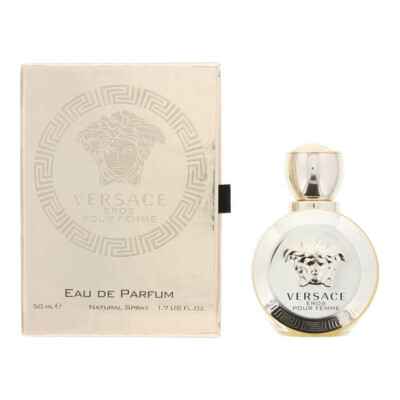 Versace Eros Pour Femme Eau de Parfum 50 ml Spray für Damen - Nagelneu & Versiegelt