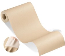 4" x 63" Leather Repair Patch Tape Vinyl Beige Kit For Furniture Sofa Car Seat