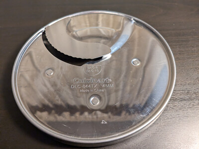 DLC-844TX Slice Disc 4MM for Cuisinart Prep 11 Plus Food Processor DLC-8/DLC-10