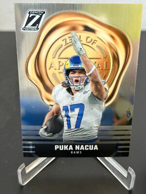 2023 Panini Zenith - Zeal of Approval Silver #30 Puka Nacua, LA Rams (RC) E45