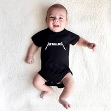 Metallica Infant Bodysuit Shirt Set Outfit 