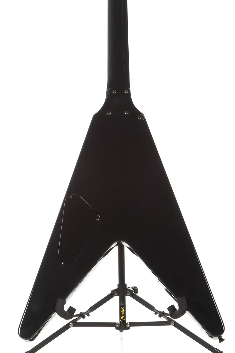 FLYING V スウェット Metallic Hot Rod Flying V Red Flames Electric Guitar Star