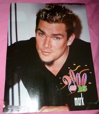 Mark McGrath of Sugar Ray Bryce Johnson Popular teen magazine clipping