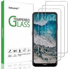 3 x Pieces Tempered Glass 2.5D Screen Protector Film Guard for Nokia X100