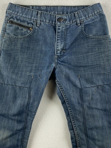 Levi's 511 Jeans Boys 18 29 x 29 Blue Skinny Denim Distressed Zip Pockets Pants - Picture 3 of 11