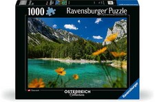 1000 Teile Ravensburger Puzzle Österreich Grüner See bei Tragöß 12000563