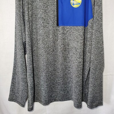 Denver Nuggets 1/4 Zip Shirt Mens 3XL Long Sleeve Grey NBA