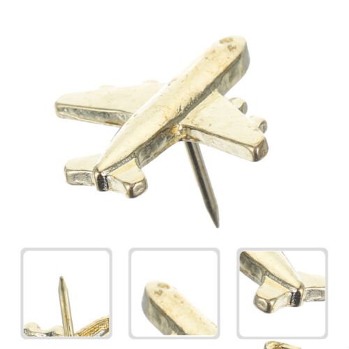 30Pcs Push Pin Bulletin Board Push Pin Airplane Cork Board Thumb Tacks - Picture 2 of 19