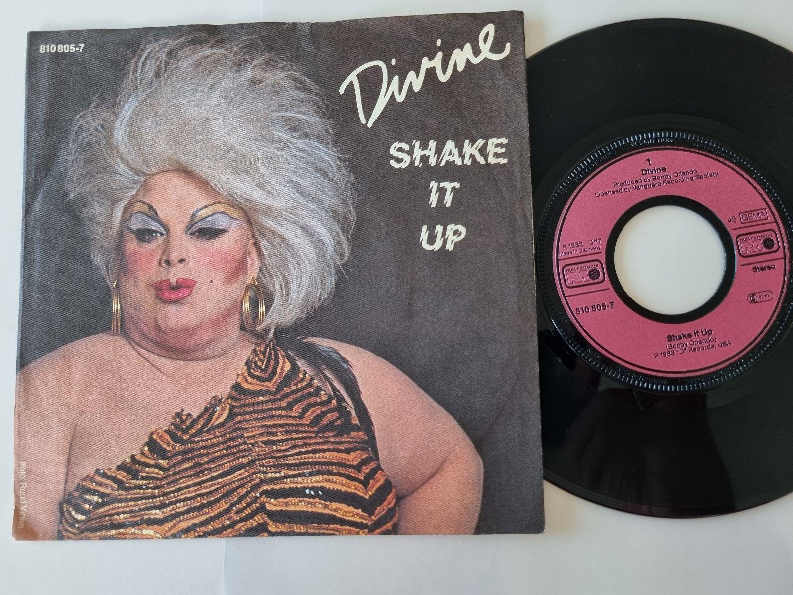7"" Single Divine - Shake it up Vinyl Germany/ Bobby Orlando