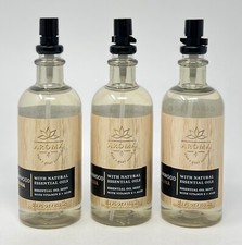 3 BATH  BODY WORKS AROMATHERAPY CEDARWOOD SAUNA ESSENTIAL OIL MIST SPRAY 5.3 OZ