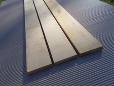 Eichenbrett 12x2,8cm Wildeiche Bohle Diele bes&auml;umt splintfrei Regal bis 4m