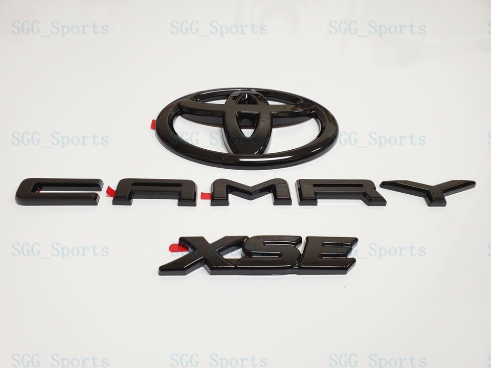 NEW 3PS 2018-2023 TOYOTA CAMRY SE Gloss Black