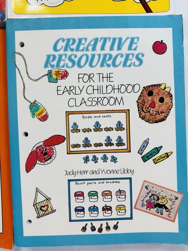 Early Childhood Education Book Lot Teachers Aid Homeschooling Learning Art - 第 5/12 張圖片