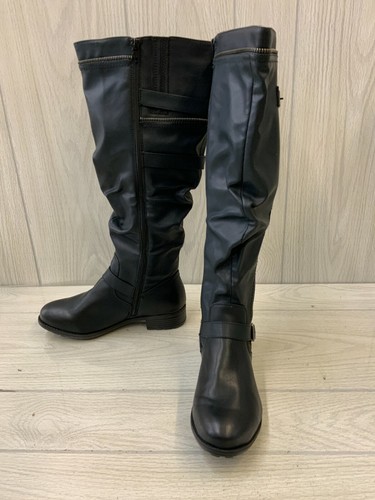 White Mountain Roxy Wide Calf Boots 