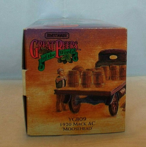 MATCHBOX COLLETIBLES YGB09 1920 Mack AC Truck MOOSEHEAD Great Beers ISSUE 1 - Picture 3 of 4