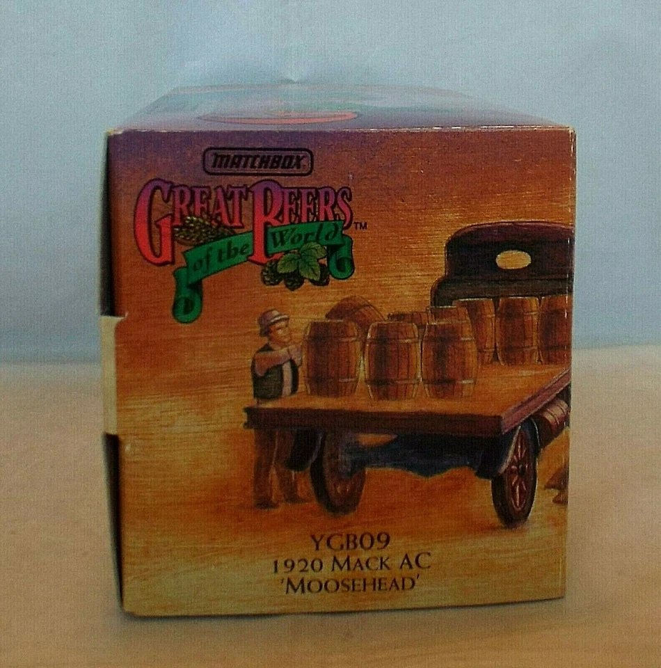 MATCHBOX COLLETIBLES YGB09 1920 Mack AC Truck MOOSEHEAD Great Beers ISSUE 1 - Image 3 of 4