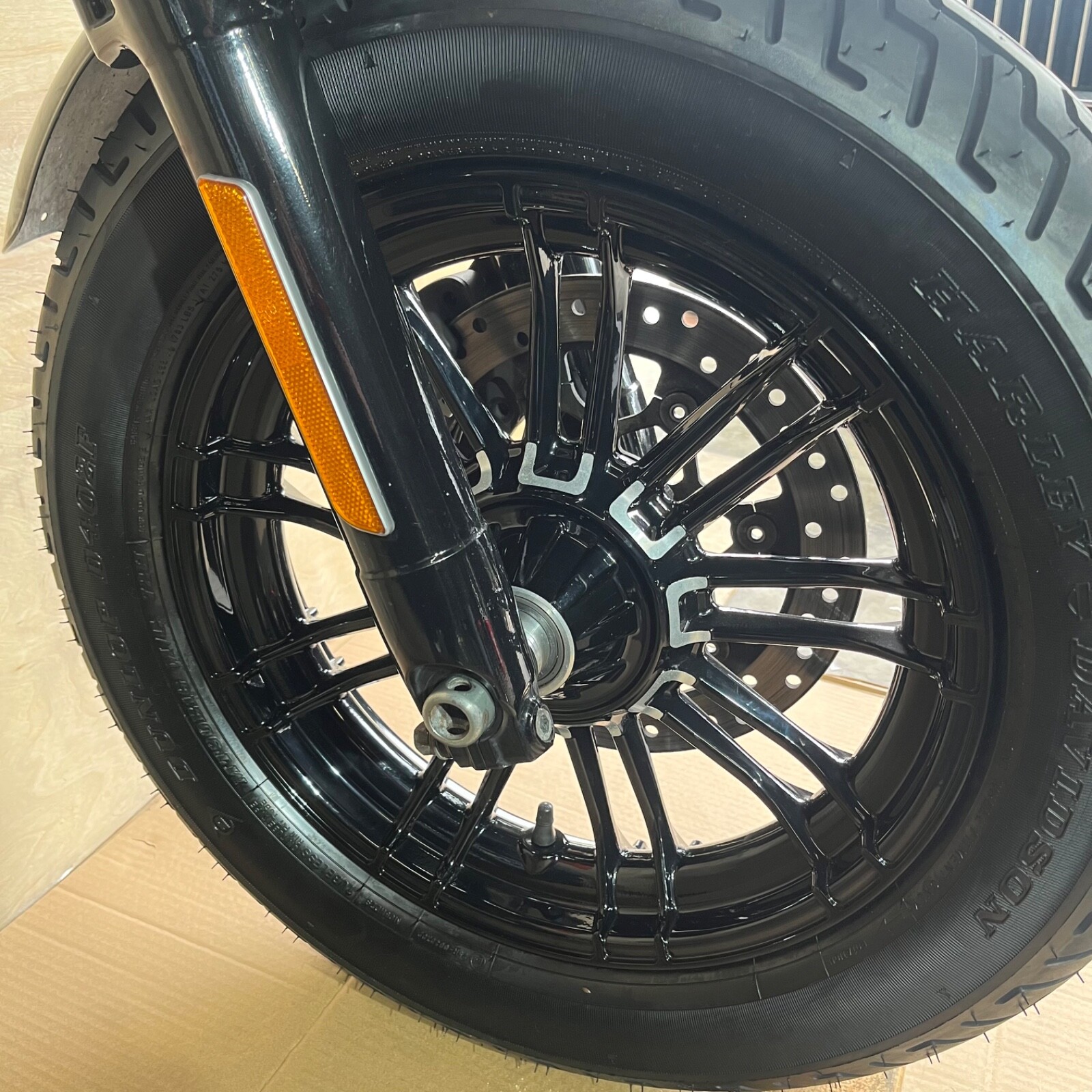 20162022 Harley Sportster 48 XL1200X complete front end forks tripple tree 49mm eBay