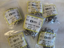 BRIKKSEN HEX SOCKET CAP SCREW 6X20 0912A2 (150 PCS)