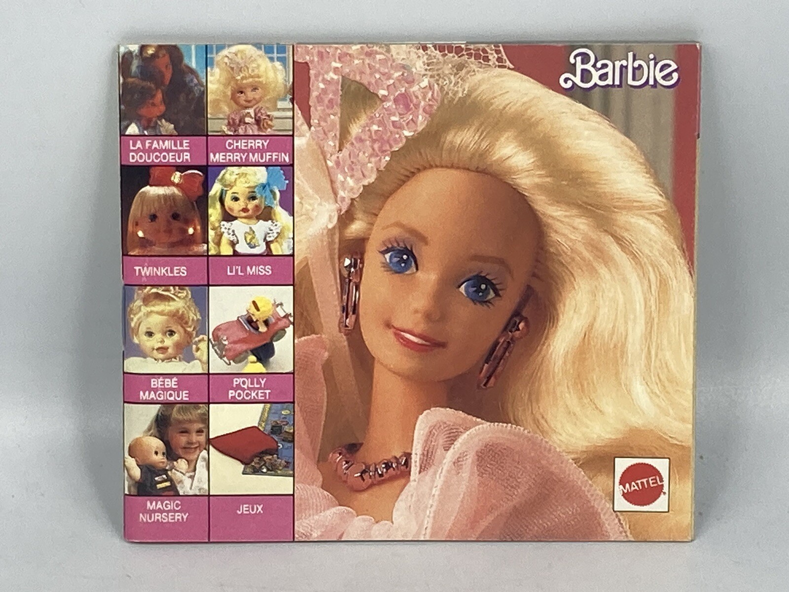 Catalogue Mattel 1990 complet pour reconstituer l'univers Polly Pocket
