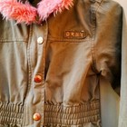 DKNY lightweight jacket * Full Zip * Faux Fur trimmed Hood * 18 mo * Excellent ! — photo 6