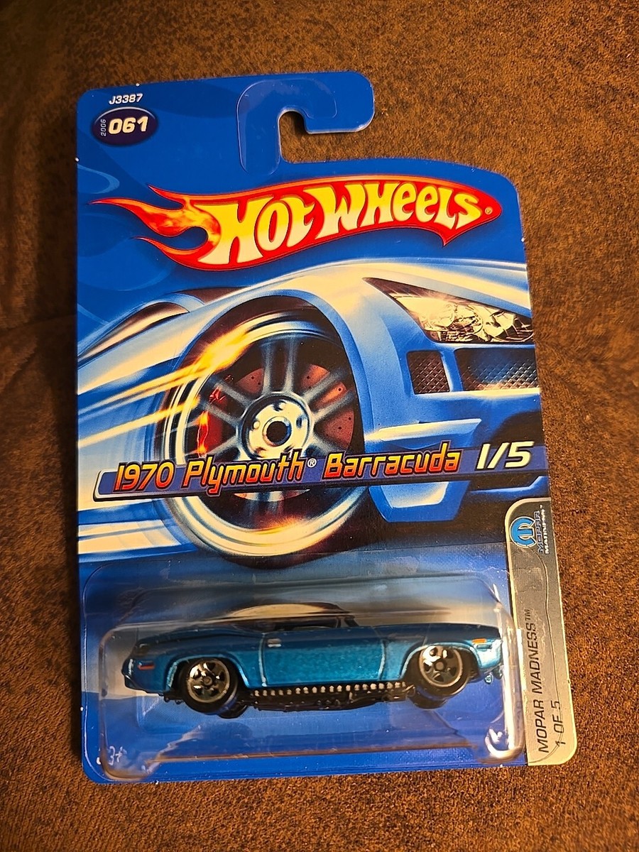 2006 HOT WHEELS MOPAR MADNESS 1970 PLYMOUTH BARRACUDA | eBay