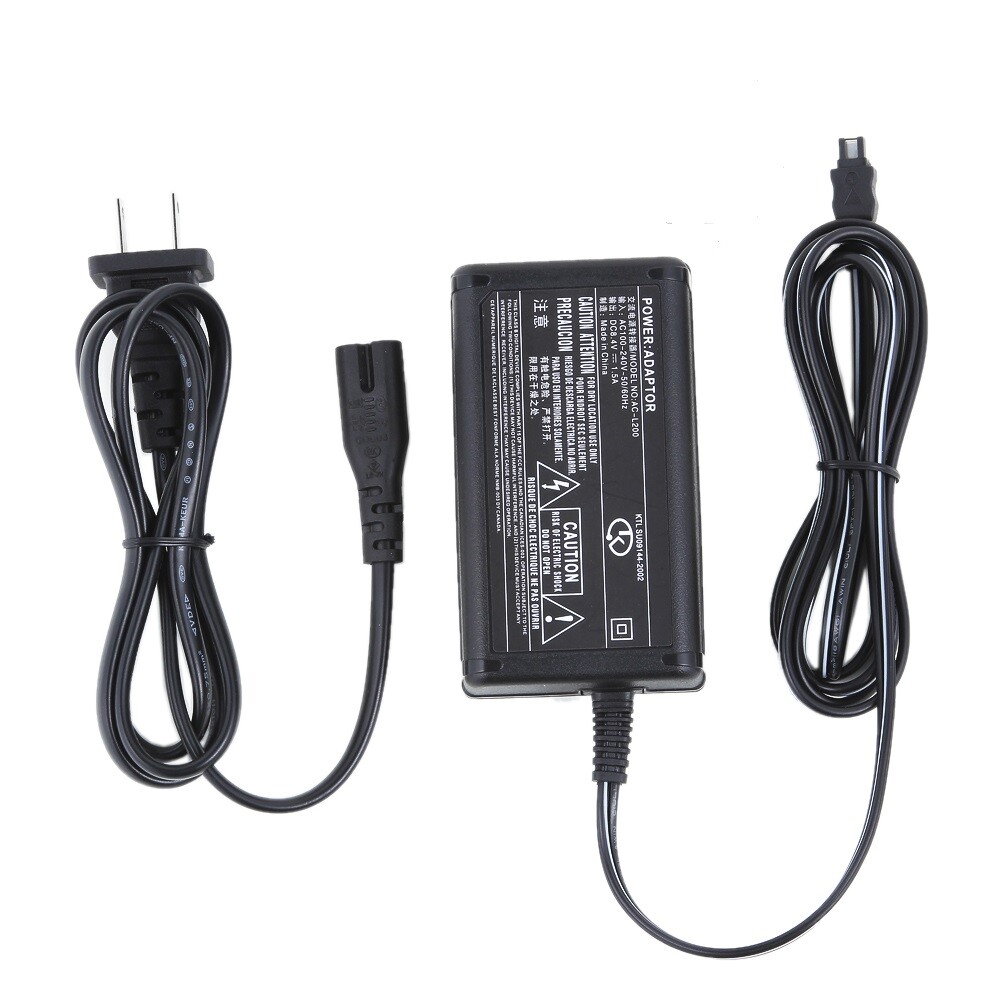 AC/DC Adapter Battery Charger Power Cord for Sony DCR-SX65 DCR-SX85 E Camcorder