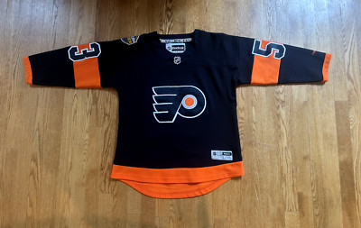 2017 Stadium Series Youth L/XL Reebok Flyers Jersey - Shayne Gostisbehere #53