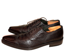 Dolce Gabbana D&G Men's Brown Leather Oxford Dress Business Shoes Sz 11 $679