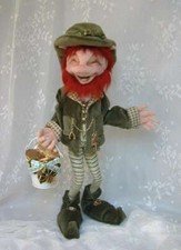 Cloth Art Doll Pattern "Dillon" By Shelley Hawkey