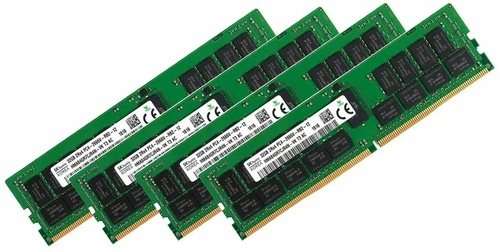 4x32GB 128GB RAM ECC REG DDR4 2666MHz f Fujitsu 1XD86AA 1XD86AT;HMA84GR7AFR4N-VK