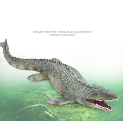 Jurassic Dinosaur Model Mosasaurus Figure 17.7'' Big Size High Realistic Dino Toy