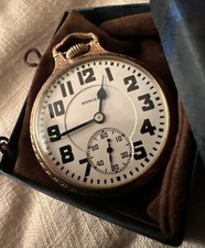 Hamilton 1927 16S 21J Grade 992 RR Grade 10k GF Case Pocket Watch Working Runs