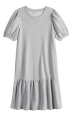 NWT Women's Nine West Puff Sleeve Sweatshirt Dress, $40 XL