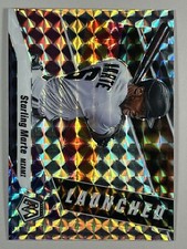 2021 Panini Mosaic - Launched #L7 Miami Marlins