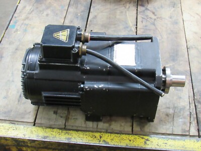 OKUMA BL- MOTOR SERVO MOTOR BL-H100E-12SB BLH100E12SB 1200 RPM 1.2 KW 155V VOLT