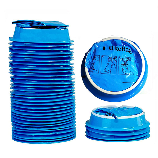 Emesis Bags Disposable Barf Vomit Sack Portable Travel Sick Puke Throw