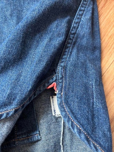 KAPITAL Indigo Denim Button-Up Jacket for Men Authentic Craftsmanship japan - Picture 4 of 4