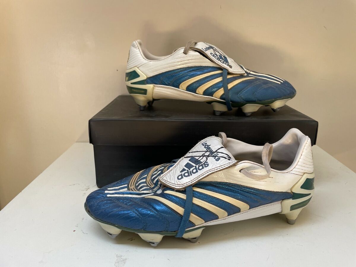 Adidas Predator Pulse Powerswerve Blue White Size 43 9,5 9 Adidas Predator Pulse Powerswerve Blue White Size 43 9,5 9