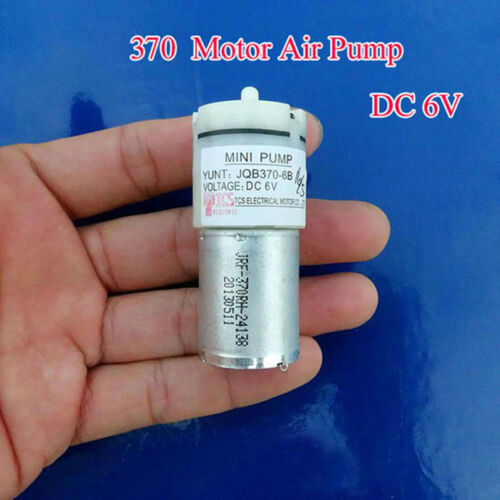 DC 6V Mini 370 Air Motor Pump Oxygen Pump Blood Pressure Aquarium Fish Tank - Afbeelding 1 van 7